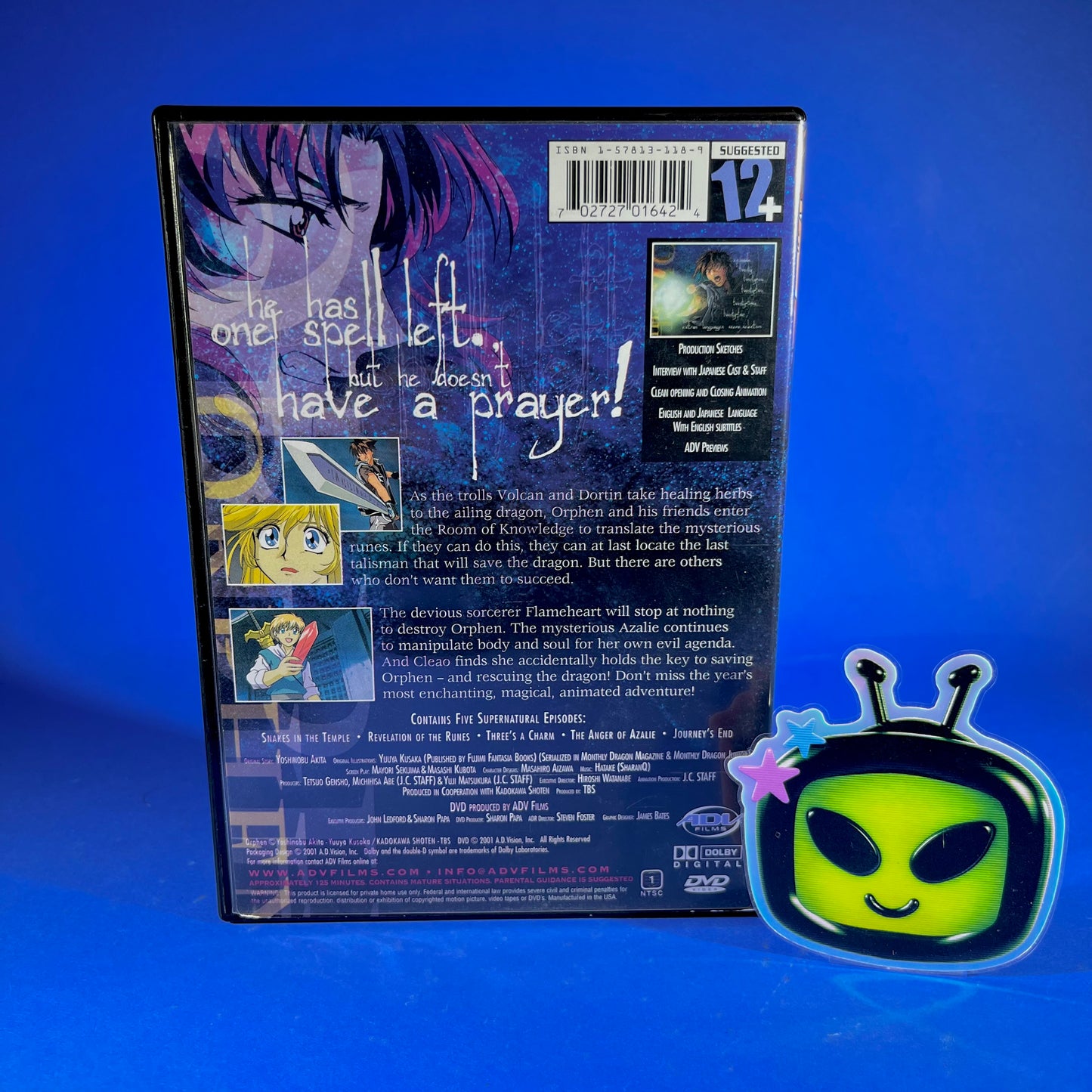 Sorcerous Stabber Orphen - Season One DVD