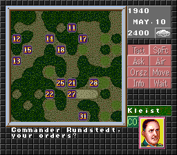 Operation Europe: Path to Victory 1939-45 - Sega Genesis