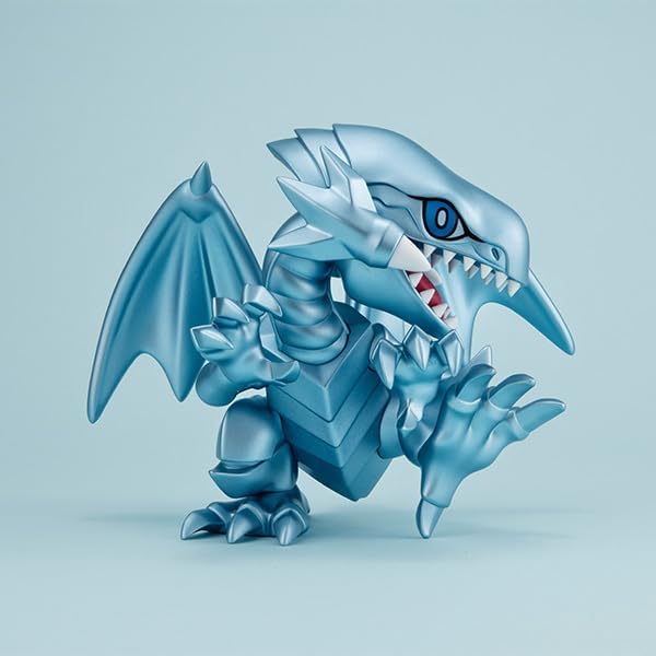 Megahouse MEGATOON - Yu-Gi-Oh! Blue Eyes White Dragon Figure
