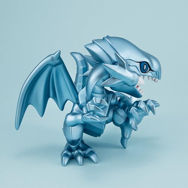 Megahouse MEGATOON - Yu-Gi-Oh! Blue Eyes White Dragon Figure