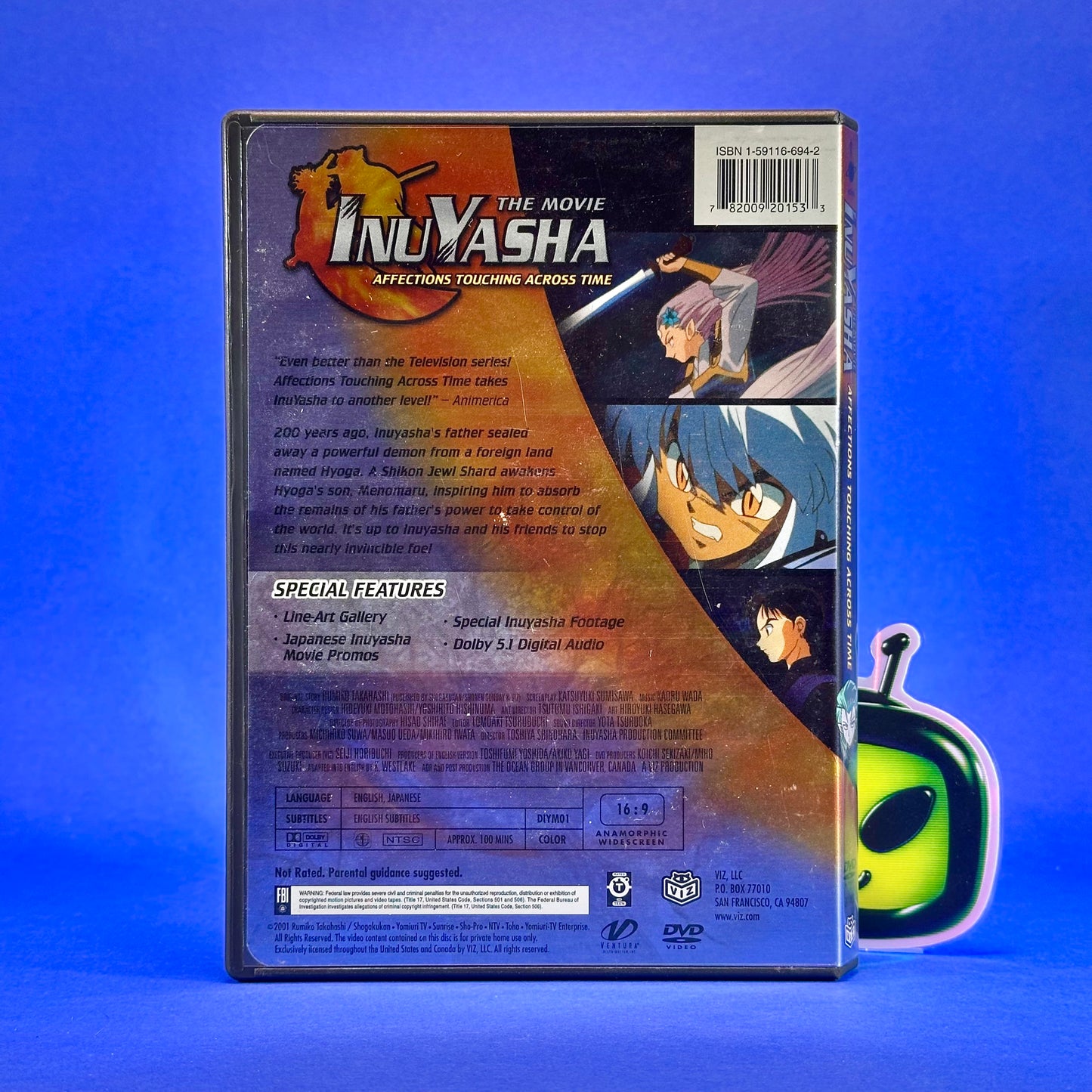 Inuyasha the Movie: Affections Touching Across Time DVD