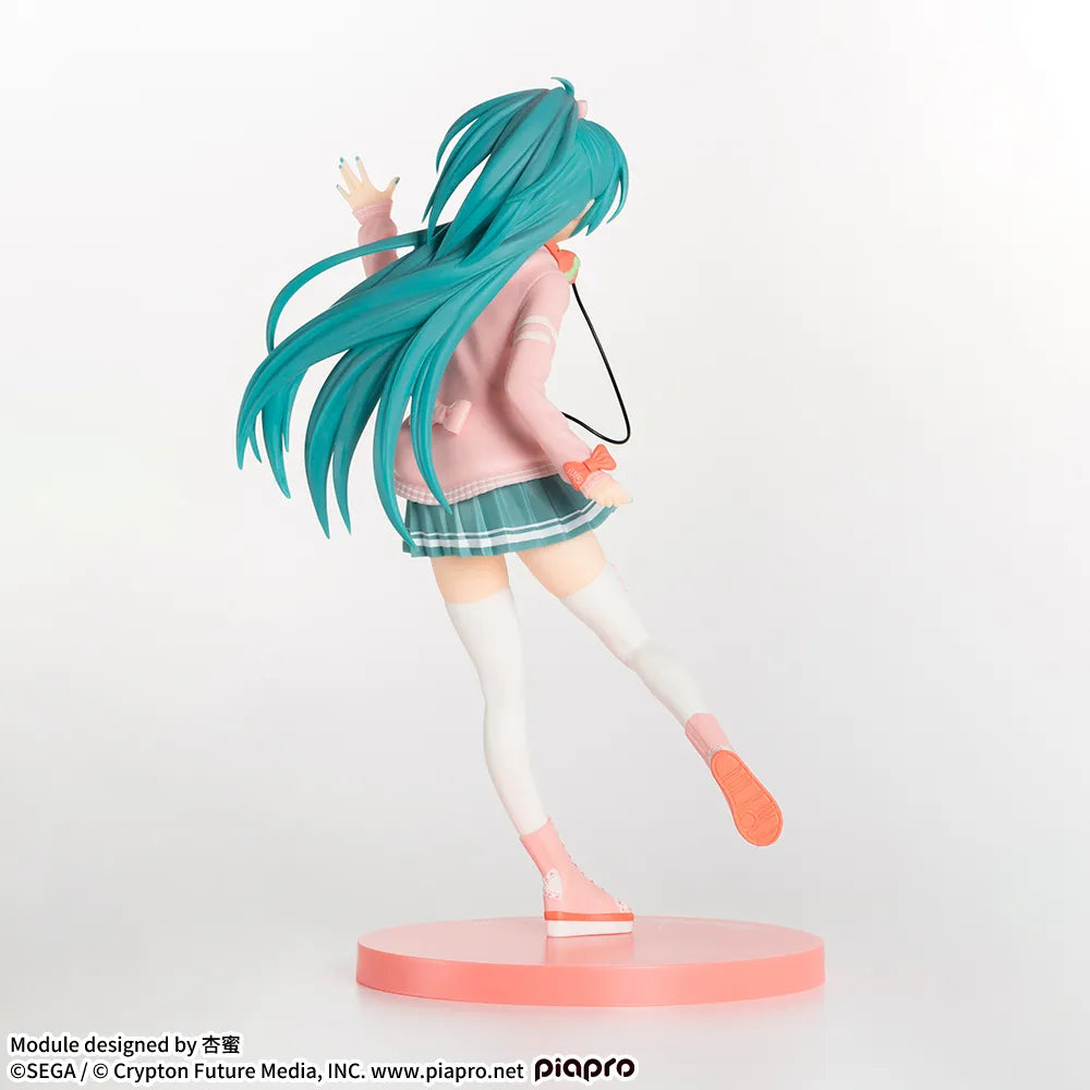 SEGA - 2017 Hatsune Miku -Project DIVA- Arcade Future Tone - Hatsune Miku ~Ribbon Girl~ SPM Figure