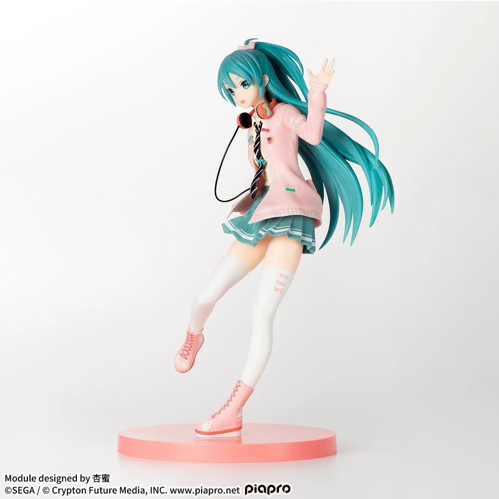 SEGA - 2017 Hatsune Miku -Project DIVA- Arcade Future Tone - Hatsune Miku ~Ribbon Girl~ SPM Figure