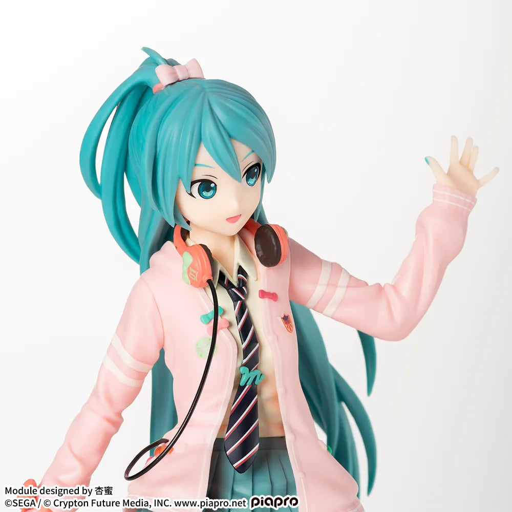 SEGA - 2017 Hatsune Miku -Project DIVA- Arcade Future Tone - Hatsune Miku ~Ribbon Girl~ SPM Figure