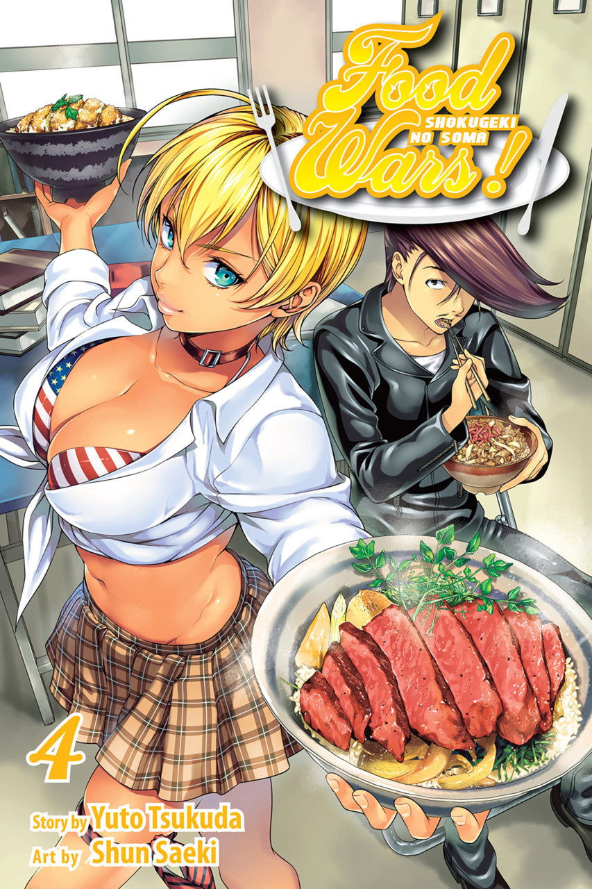 Yūto Tsukuda & Shun Saeki - Food Wars Manga