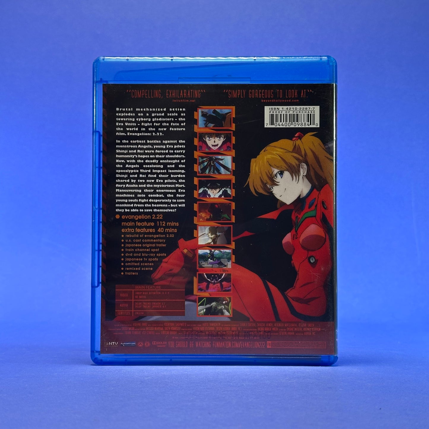 Evangelion: 2.22 - You Can (Not) Advance. - Blu-Ray