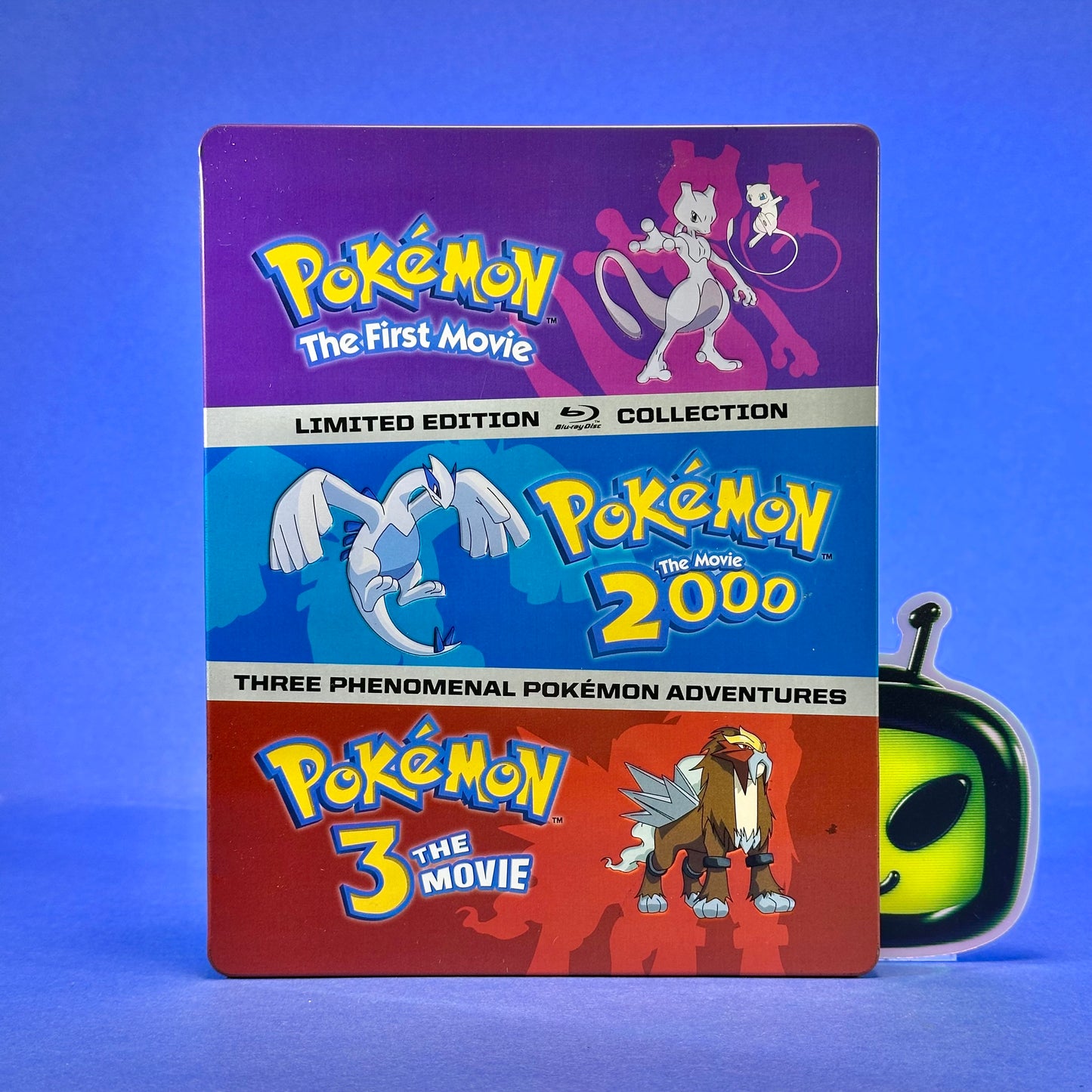 Pokemon Movie Trilogy Limited Edition Steelbook Blu-ray