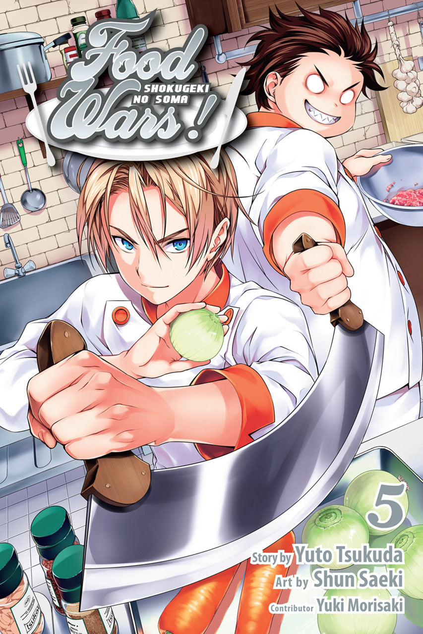 Yūto Tsukuda & Shun Saeki - Food Wars Manga