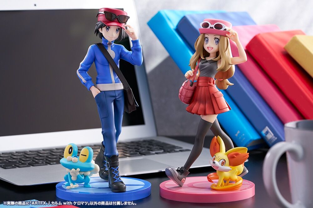 Kotobukiya - ARTFX J Pokemon Trainer Serena & Fennekin 1/8 Figure
