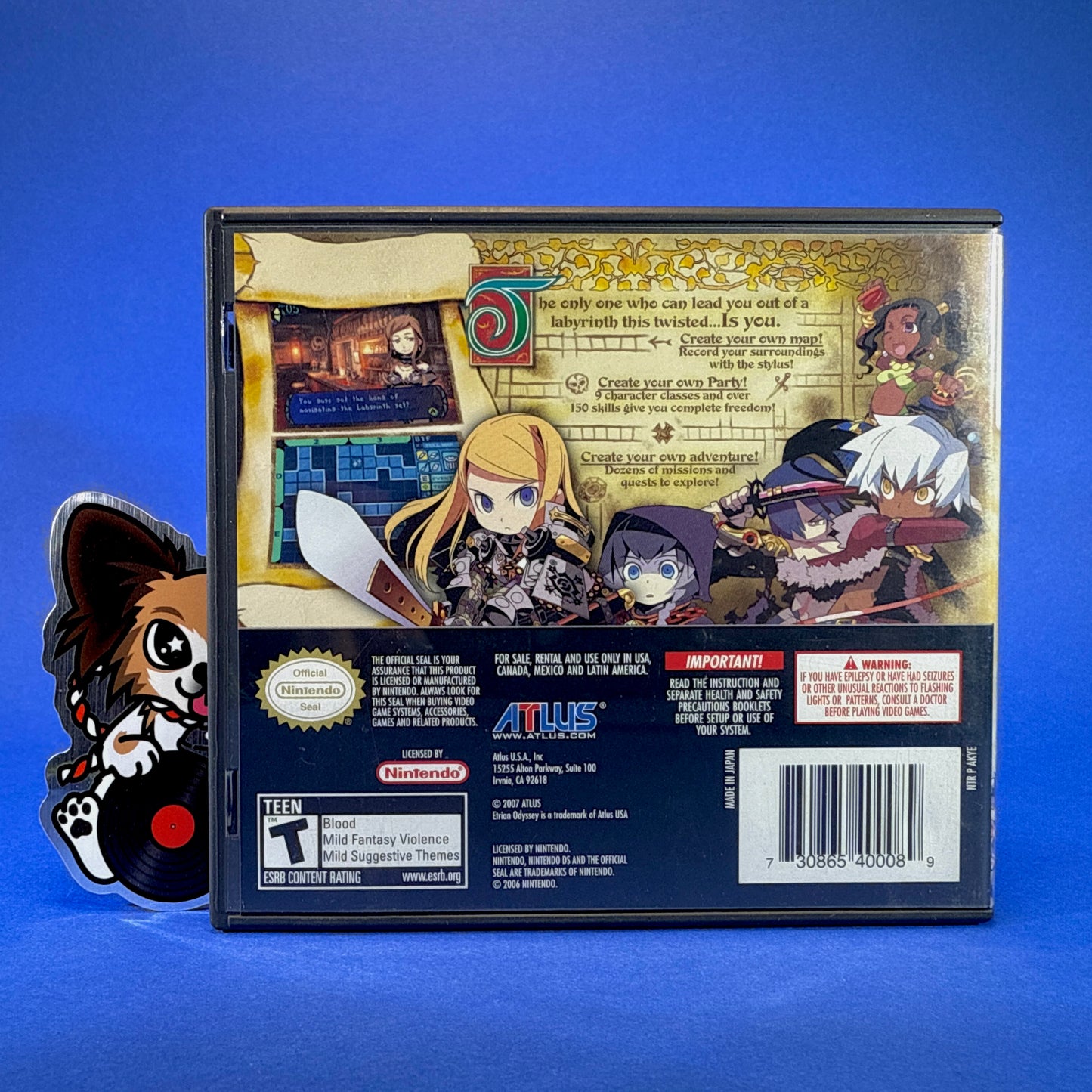 Etrian Odyssey - Nintendo DS
