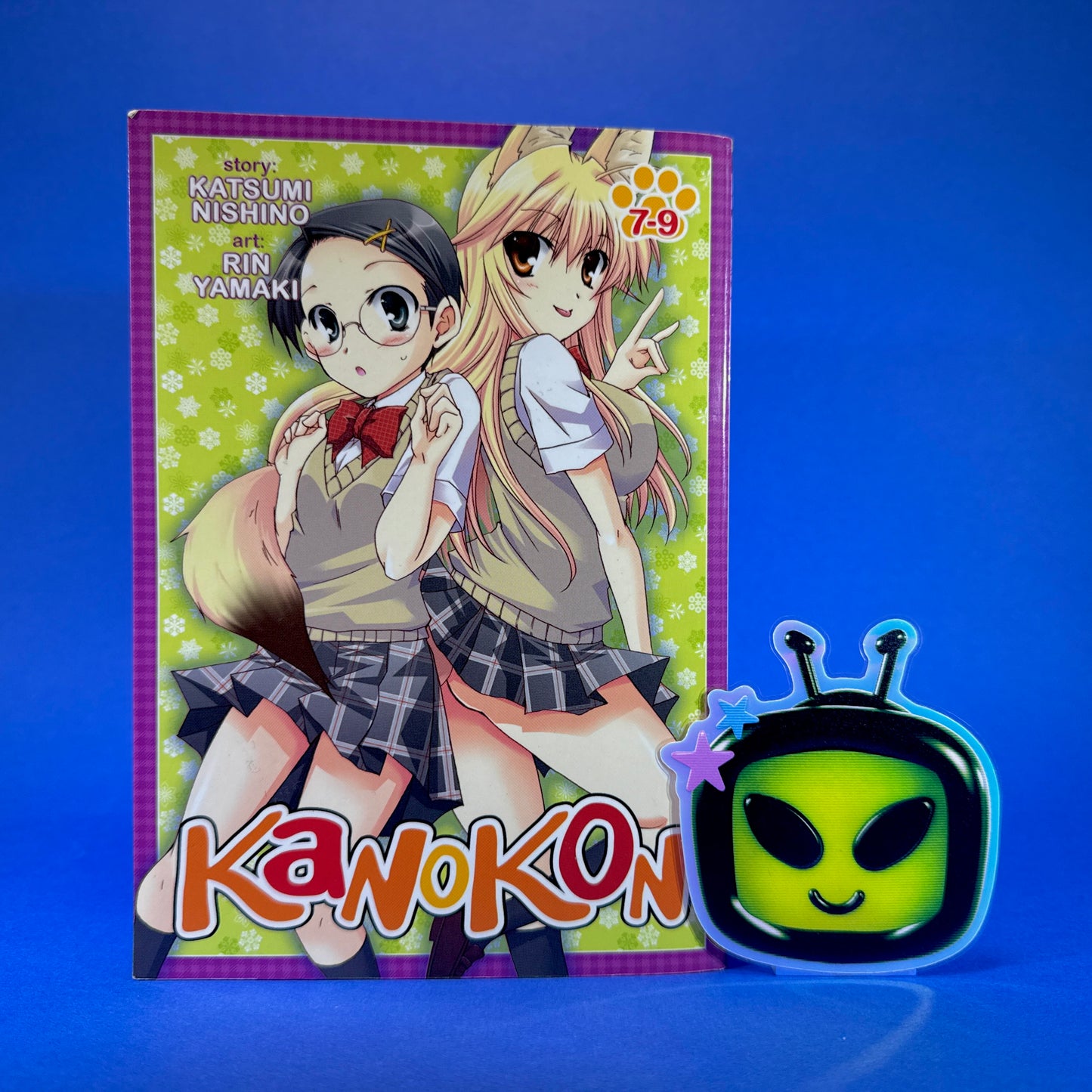 Katsumi Nishino & Rin Yamaki - Kanokon Manga