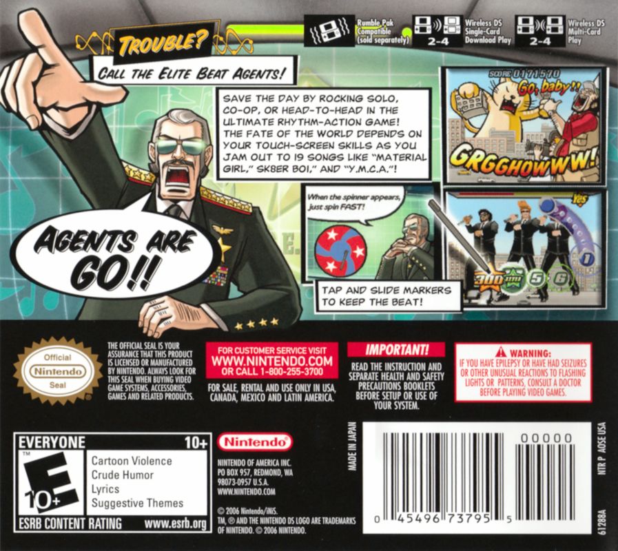Elite Beat Agents - Nintendo DS