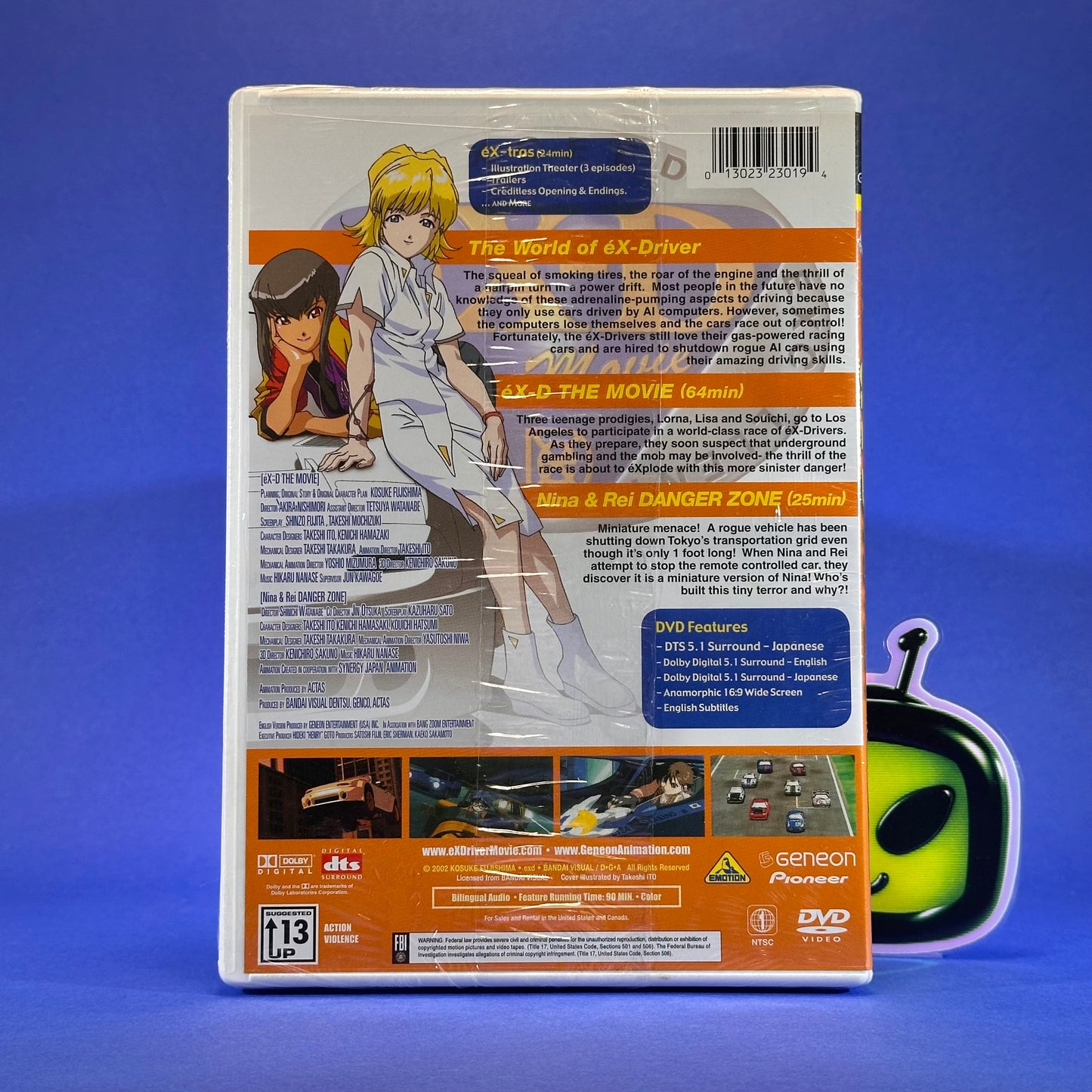 eX-Driver: The Movie DVD