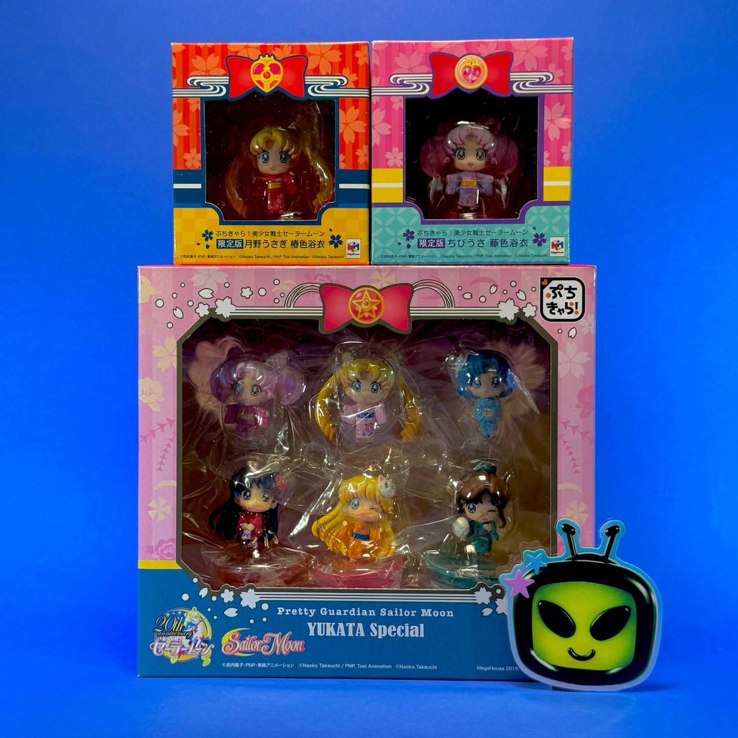 Megahouse - Petit Chara! Pretty Guardian Sailor Moon - 2016 Yukata Special Figure Sets