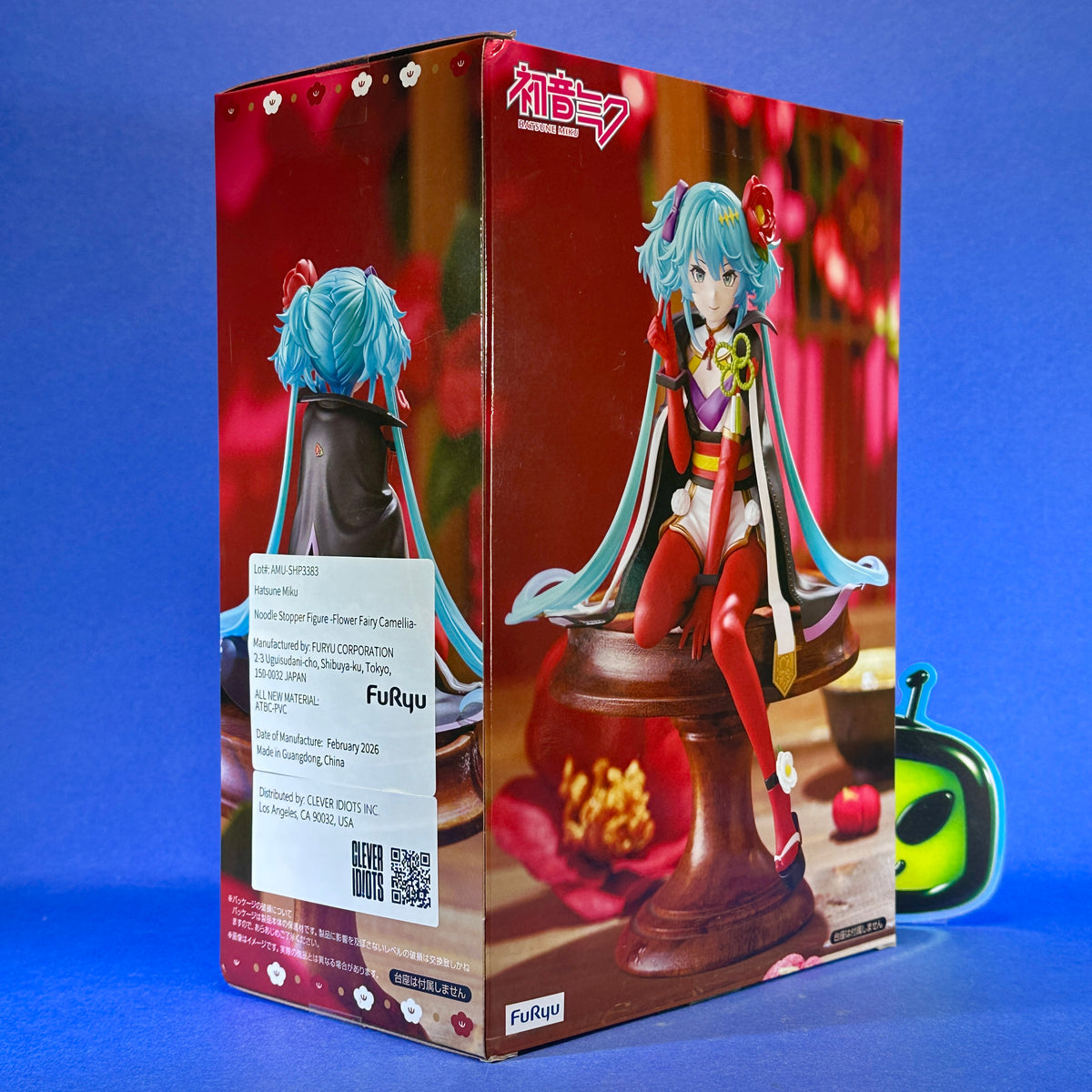 FuRyu - Hatsune Miku: Flower Fairy Camellia Noodle Stopper Figure