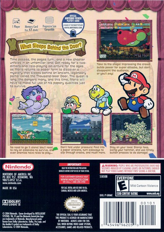 Paper Mario: The Thousand Year Door - Nintendo GameCube