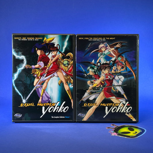 Devil Hunter Yohko Complete Series Volume 1 and 2 DVD