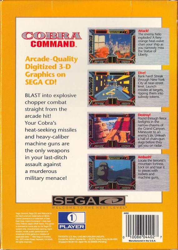 Cobra Command - Sega CD