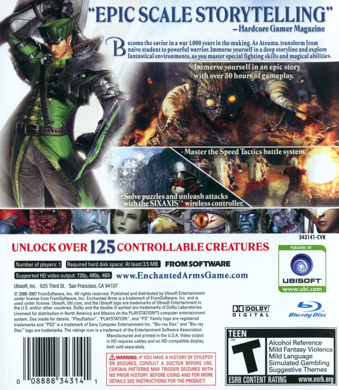 Enchanted Arms - Playstation 3