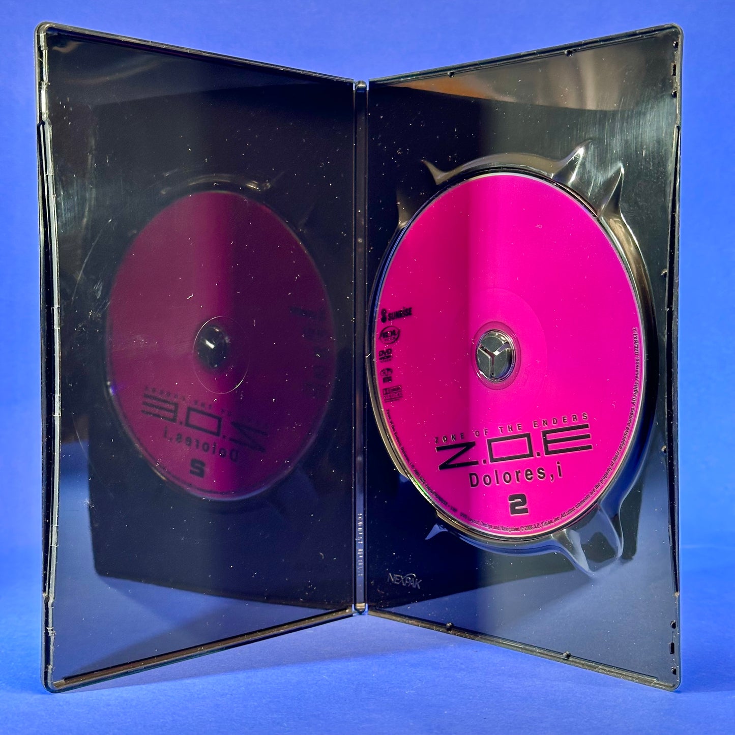 Z.O.E. Dolores, I DVD