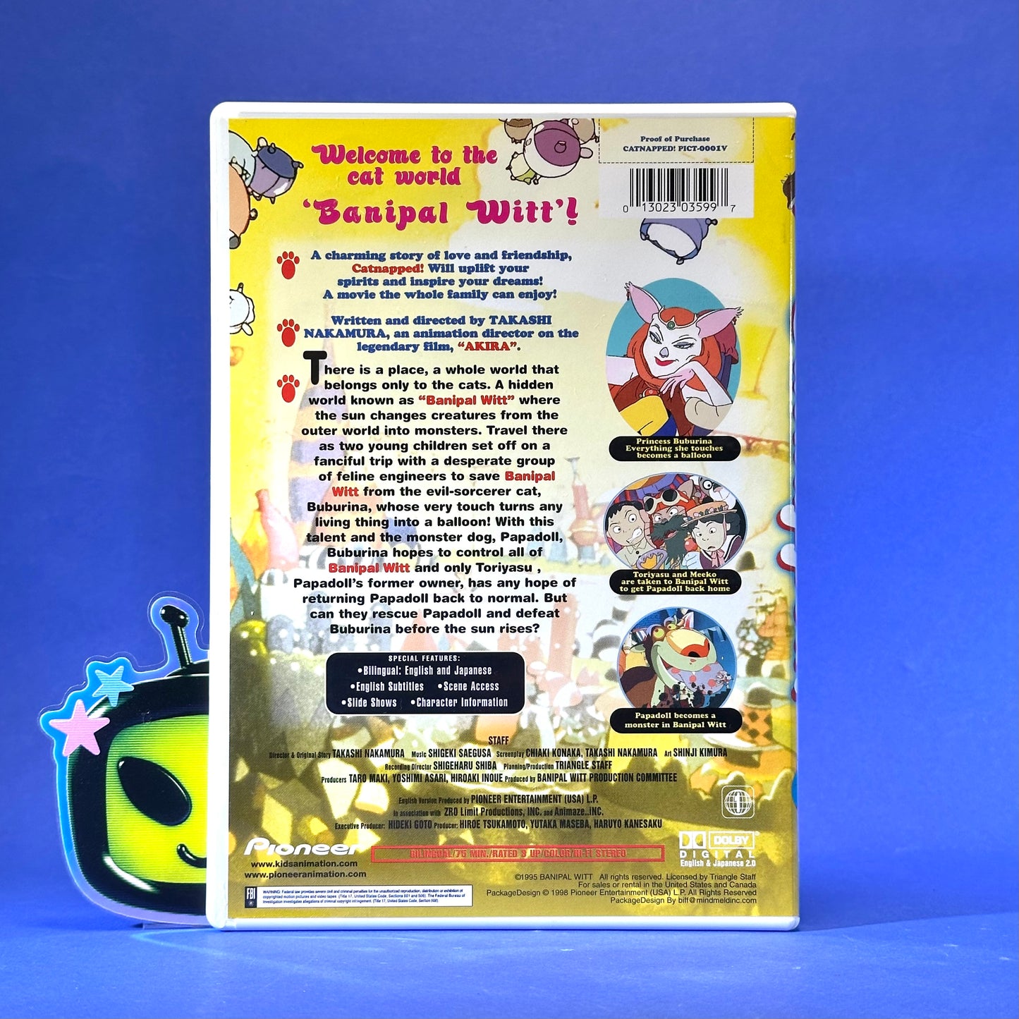 Catnapped! DVD