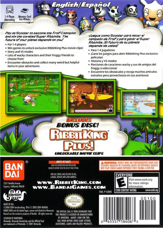 Ribbit King - Nintendo Gamecube