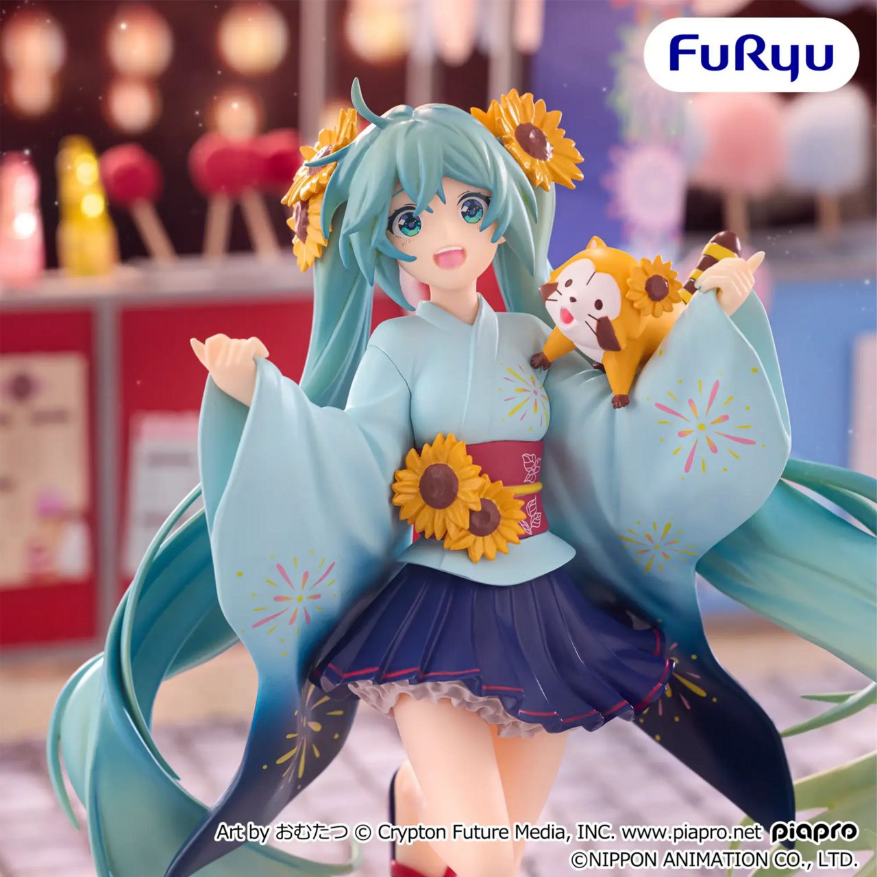 FuRyu - Araiguma Rascal x Hatsune Miku ~Summer Festival ver.~ Special Figure