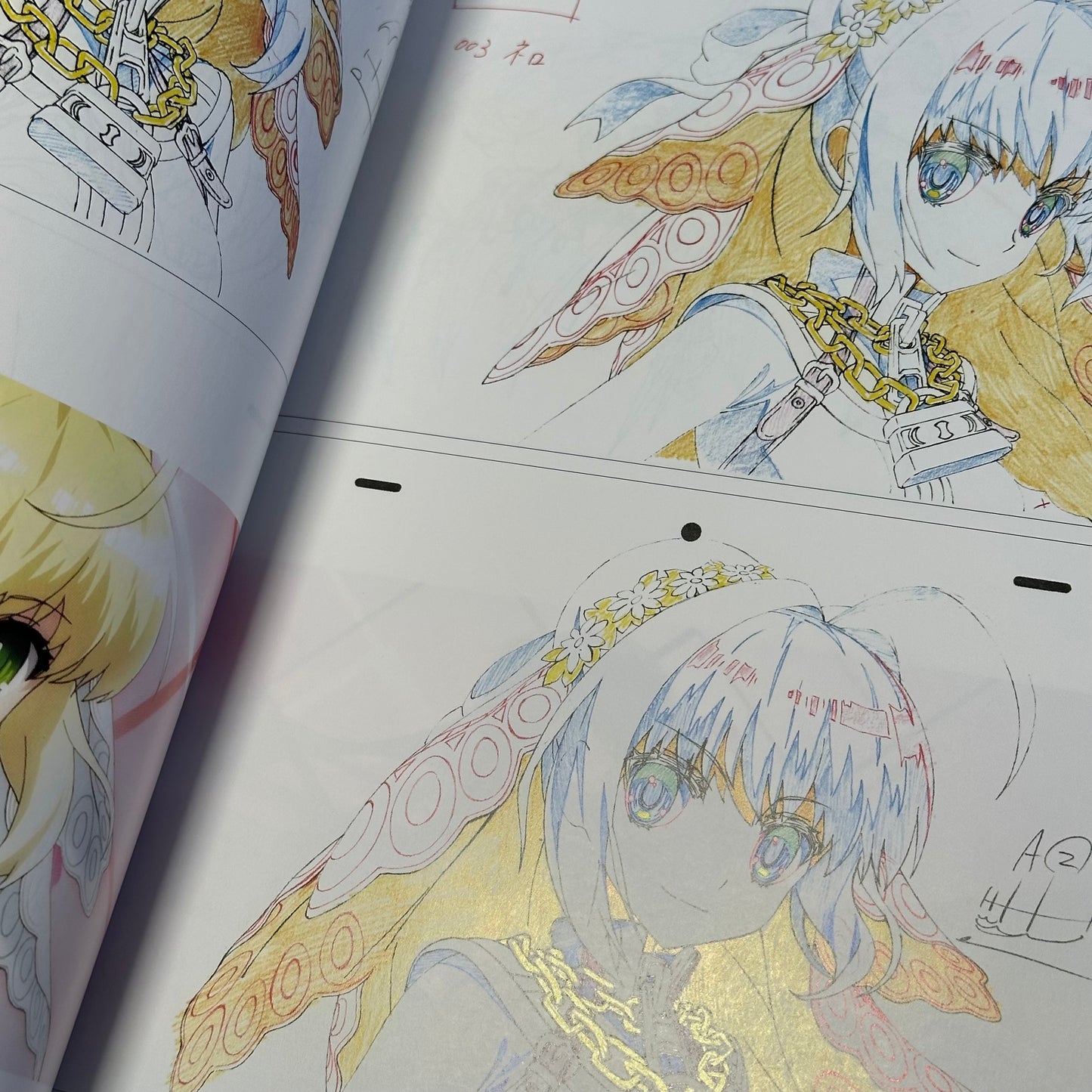 Fate/EXTRA CCC OP animation PRODUCTION NOTE Labyrinth Box
