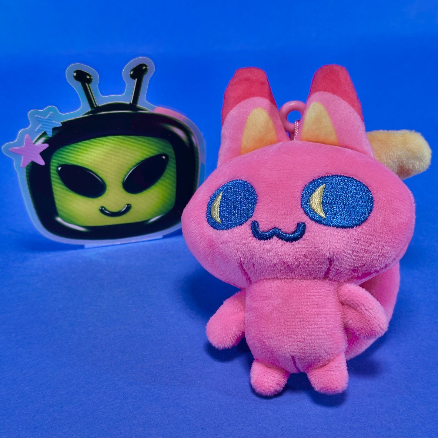 Bandai-Namco - Tamagotchi Paradise Meowtchi Nui Mascot Plush Keychain
