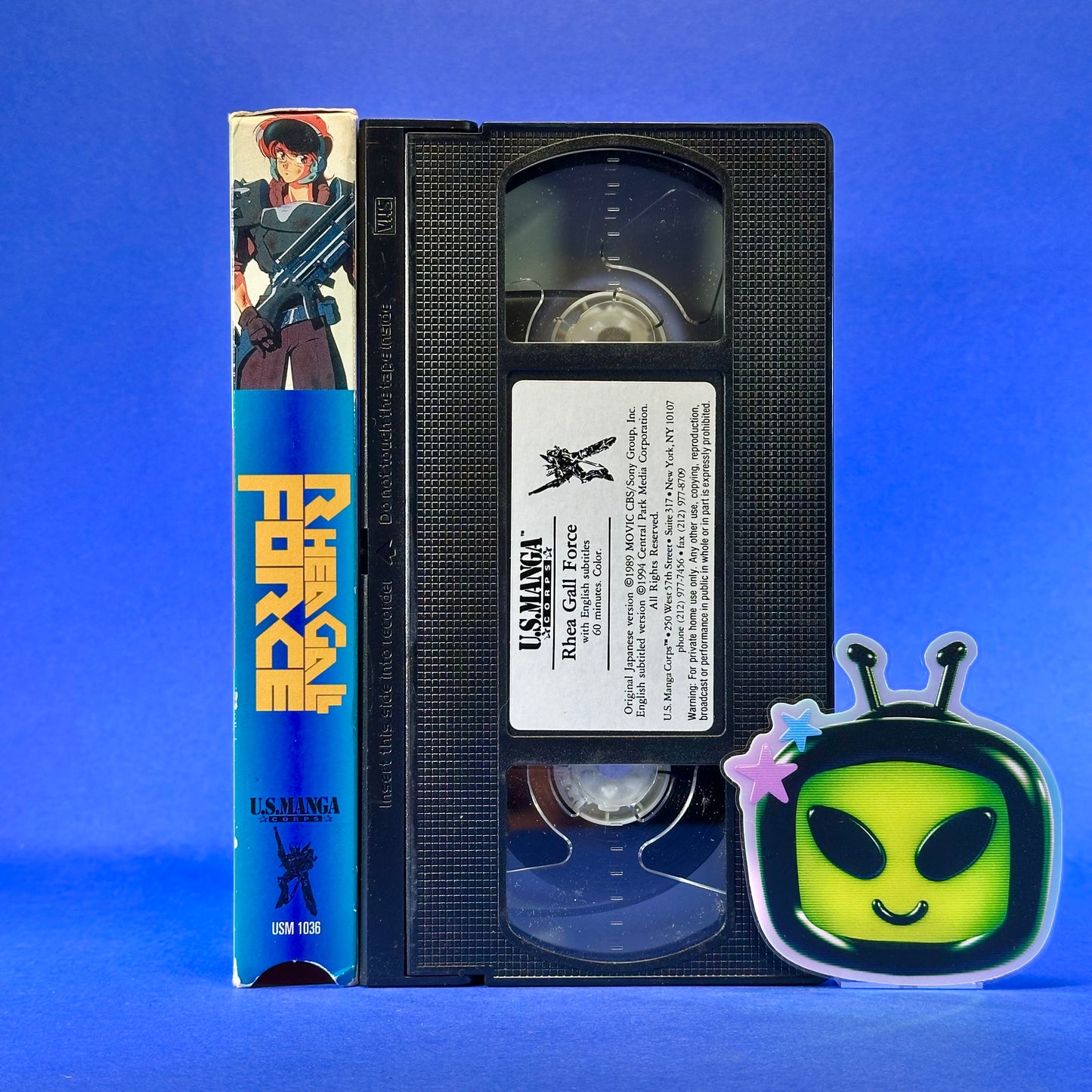 Rhea Gall Force VHS