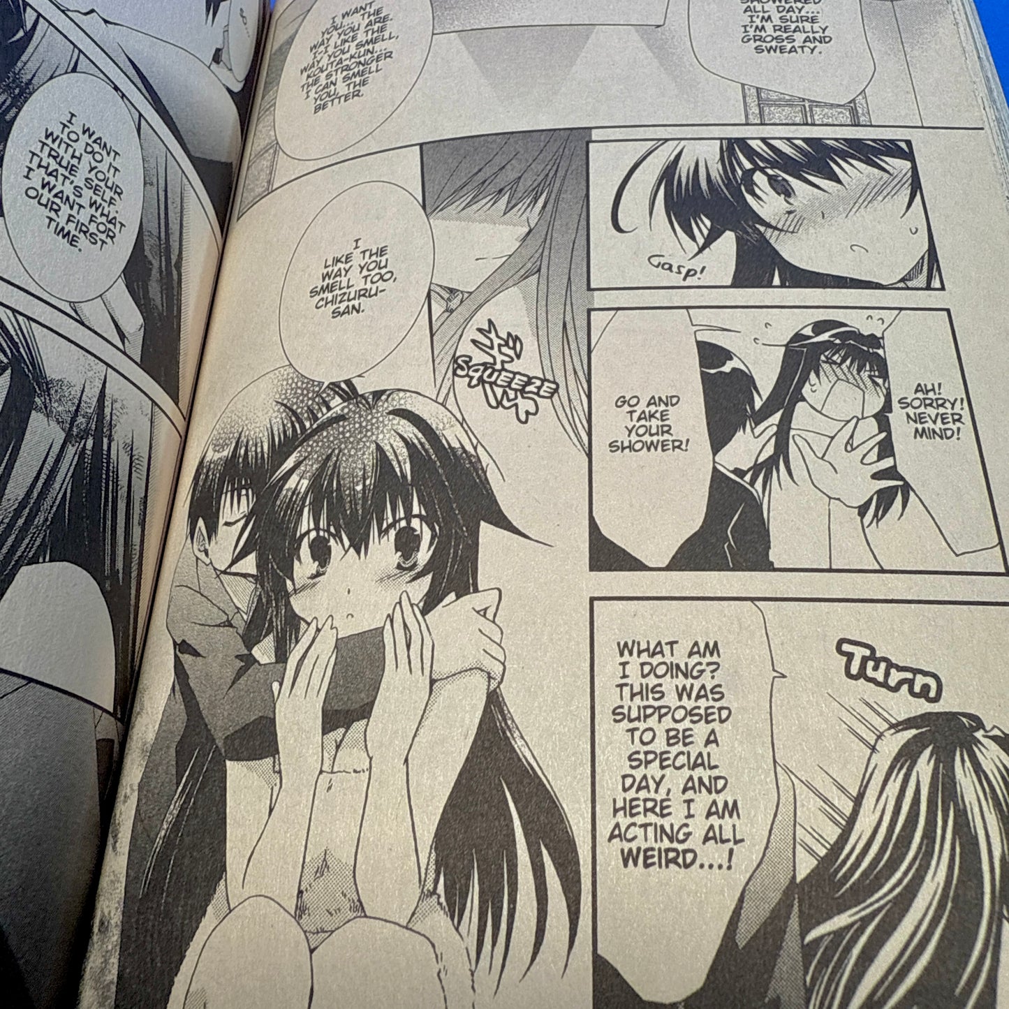 Katsumi Nishino & Rin Yamaki - Kanokon Manga