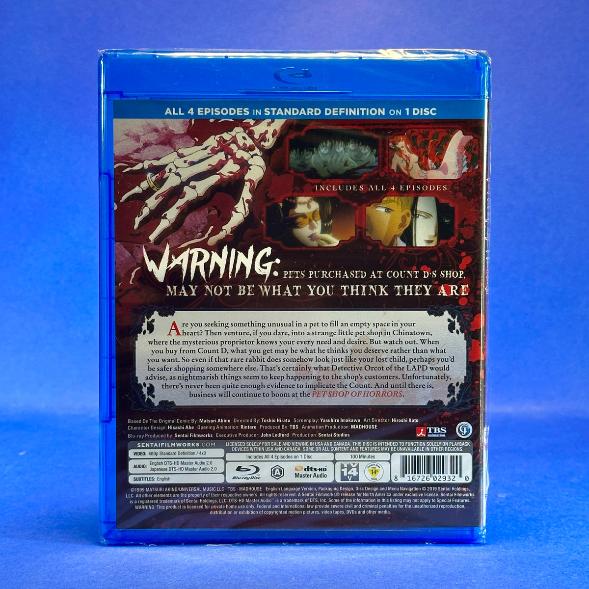 Petshop of Horrors - Blu-Ray