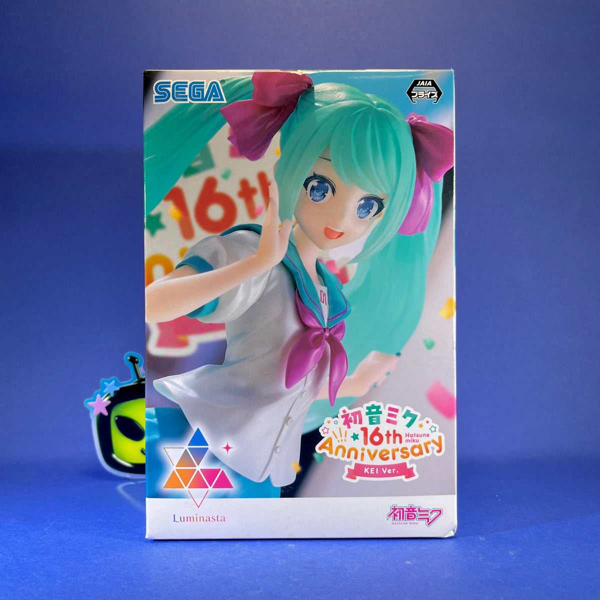 Sega - Luminasta 16th Anniversary Hatsune Miku Figure ~KEI ver.~