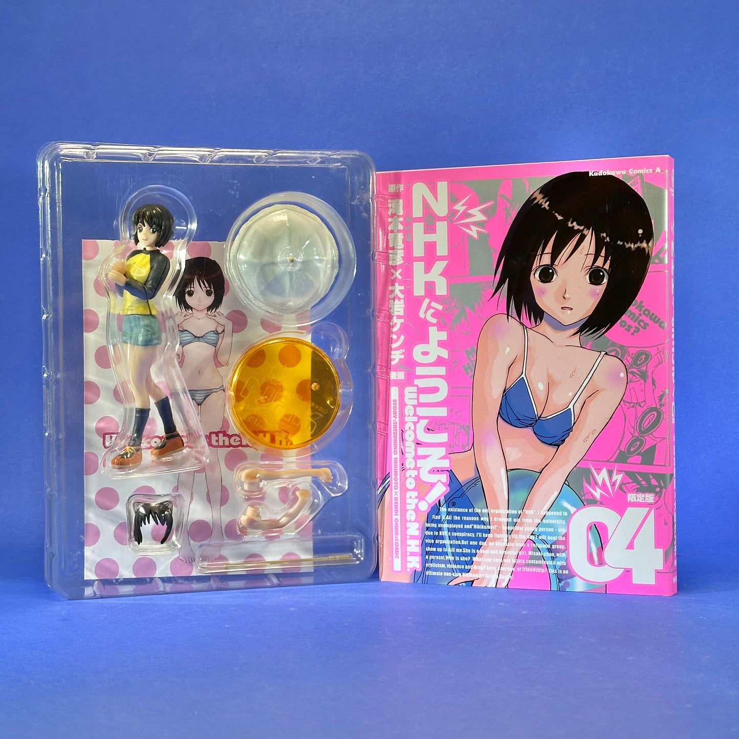 Welcome to the NHK Volume 4 + Nakahara Misaki Bonus Figure