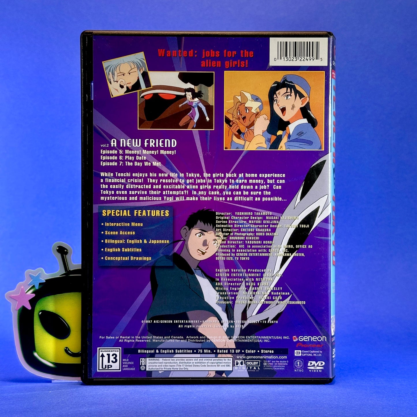 Tenchi in Tokyo DVD