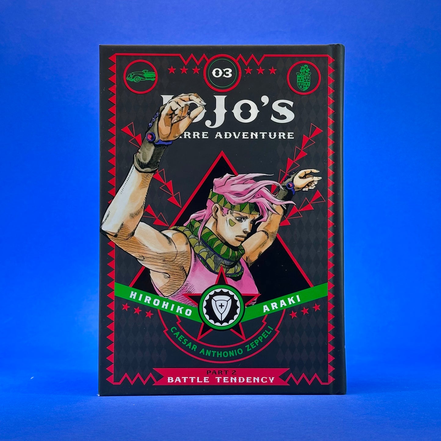 Hirohiko Araki - JoJo’s Bizarre Adventure Part 2: Battle Tendency (Hardcover Edition) Manga