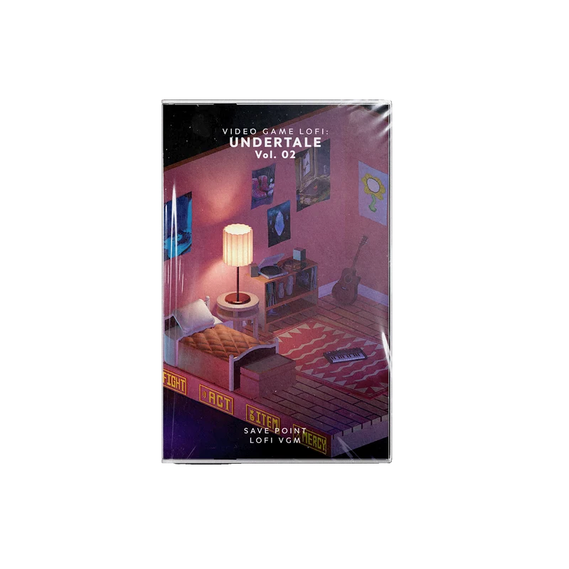 Save Point - Video Game Lofi: Undertale Vol. 2 Vinyl Record & Cassette