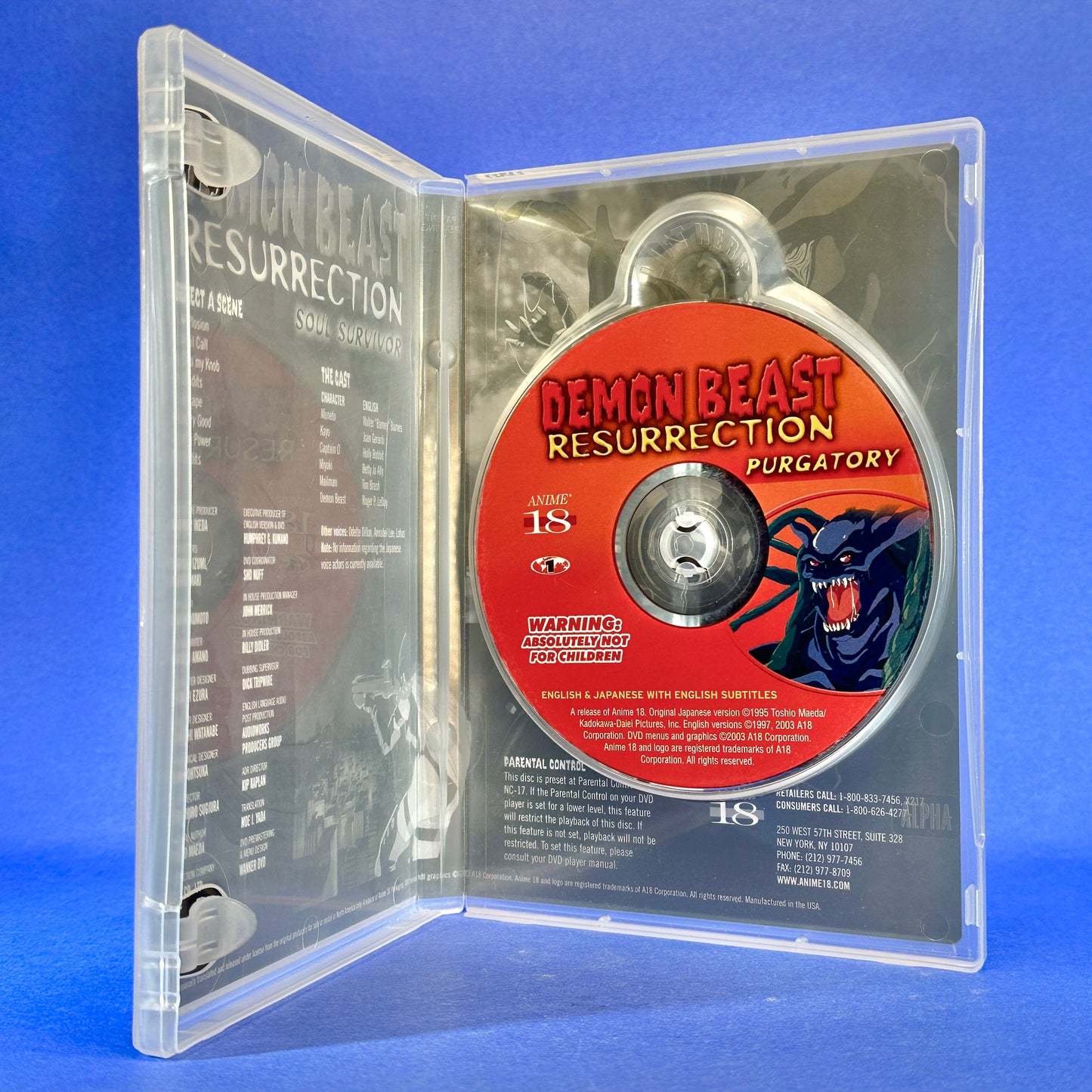 Demon Beast Resurrection - DVD