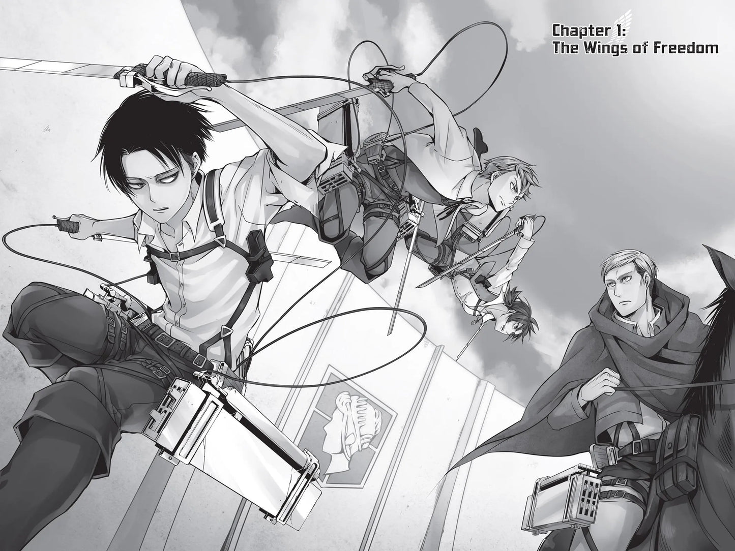Hikaru Suruga & Gun Snark - Attack on Titan -No Regrets- Manga