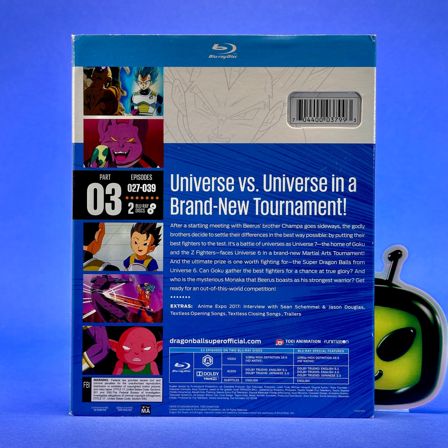 Dragon Ball Super  - Part Three Blu-Ray