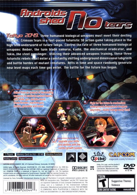 Crimson Tears - PS2