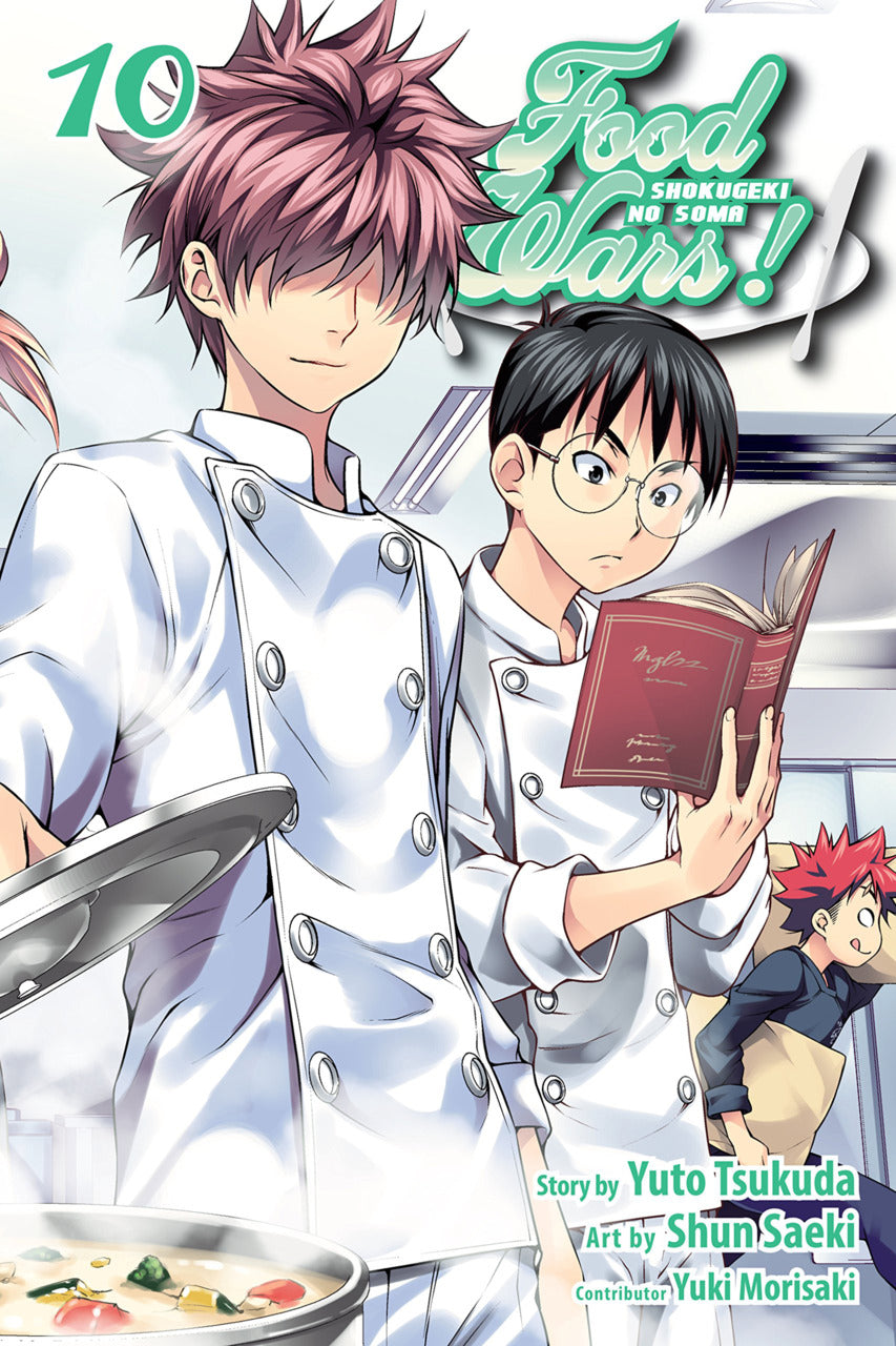 Yūto Tsukuda & Shun Saeki - Food Wars Manga