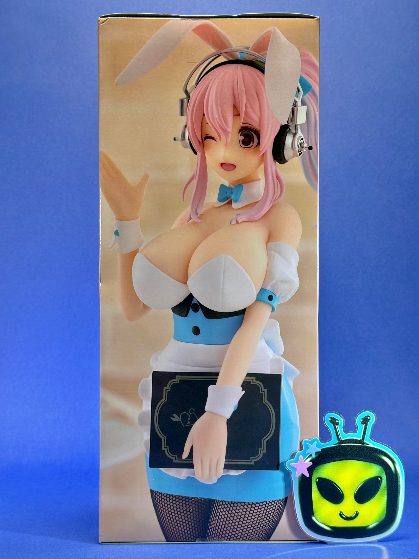 Furyu - SoniComi (Super Sonico) - Sonico - BiCute Bunnies Waitress ~Light Blue ver.~