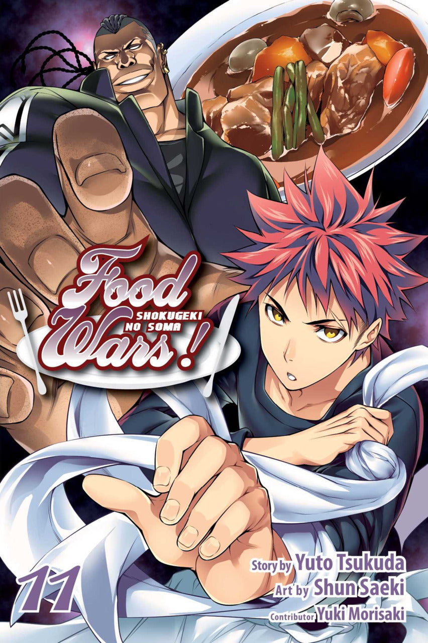 Yūto Tsukuda & Shun Saeki - Food Wars Manga