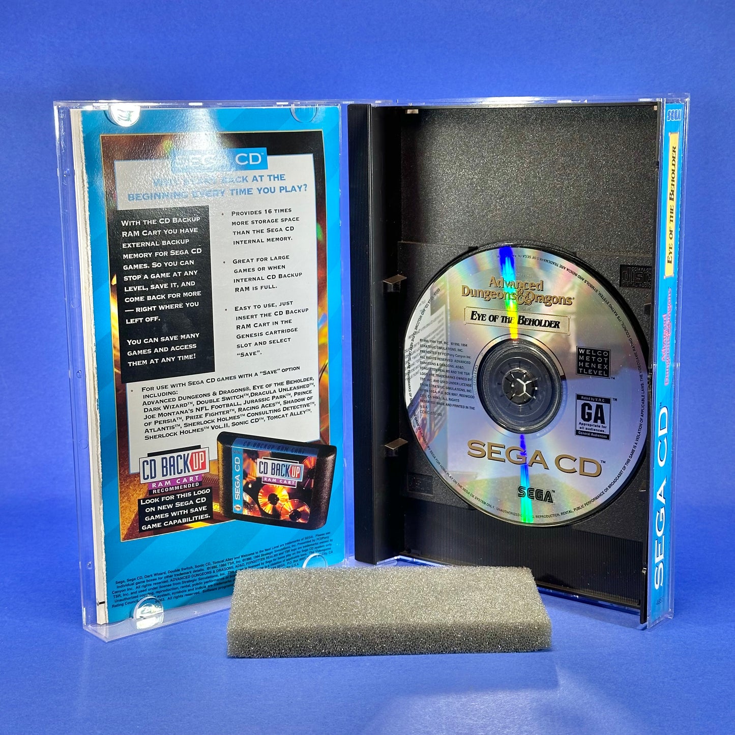 Advanced Dungeons & Dragons: Eye of the Beholder - Sega CD