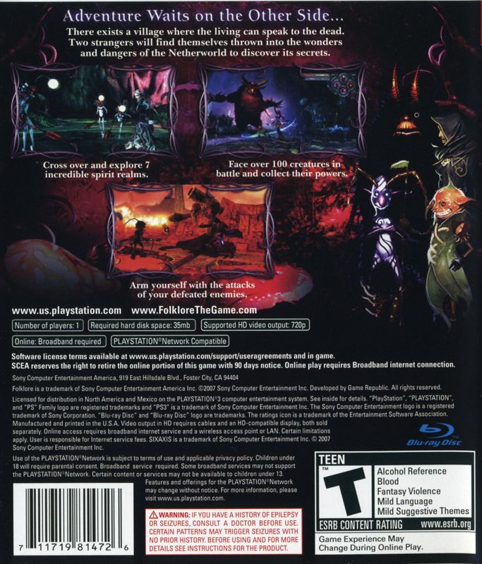 Folklore - Playstation 3