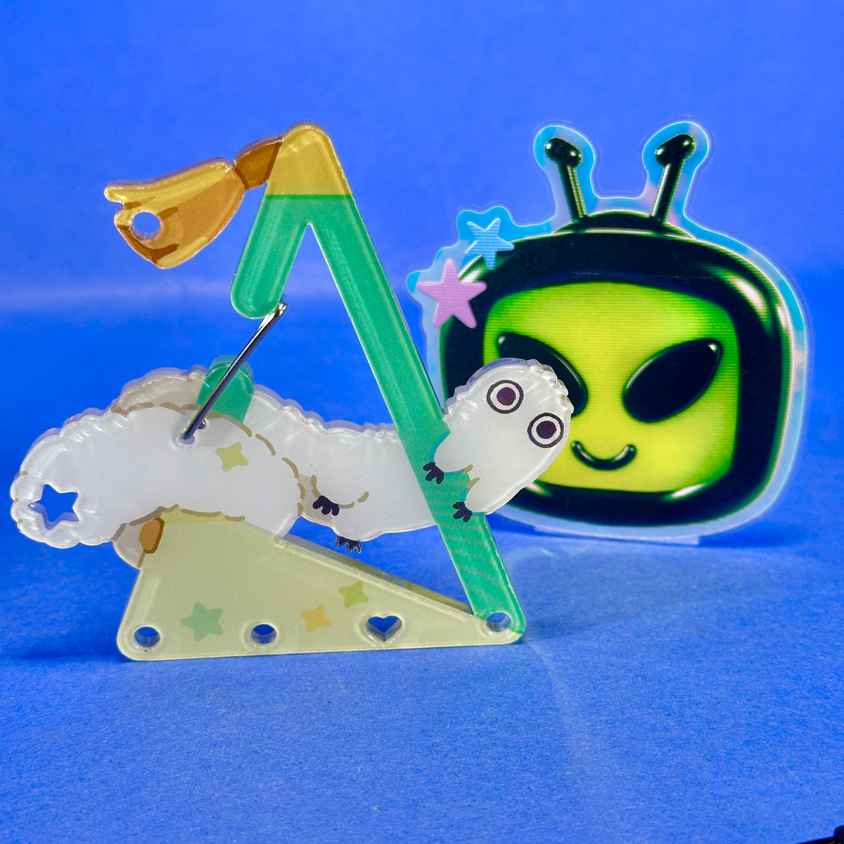 Cotton Angel - Magical Eating Buddy Keychain Carabiner