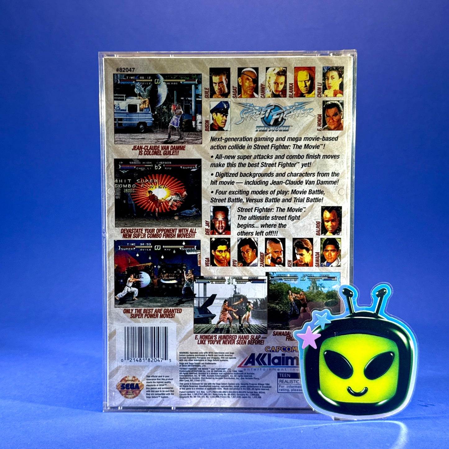 Street Fighter: The Movie - Sega Saturn