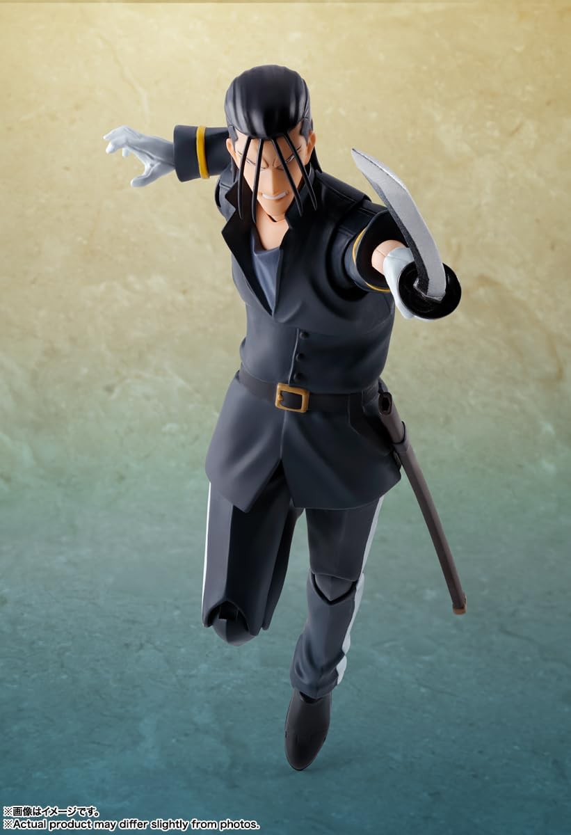Bandai - S.H.Figuarts Rurouni Kenshin: Meiji Swordsman Romantic Story - Hajime Saito Action Figure