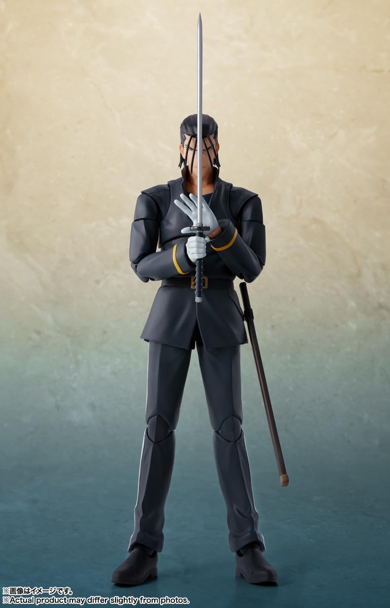 Bandai - S.H.Figuarts Rurouni Kenshin: Meiji Swordsman Romantic Story - Hajime Saito Action Figure